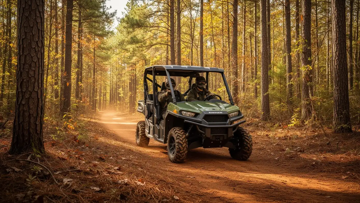 ATV on a trail in Alabama — off-road vehicle insurance coverage